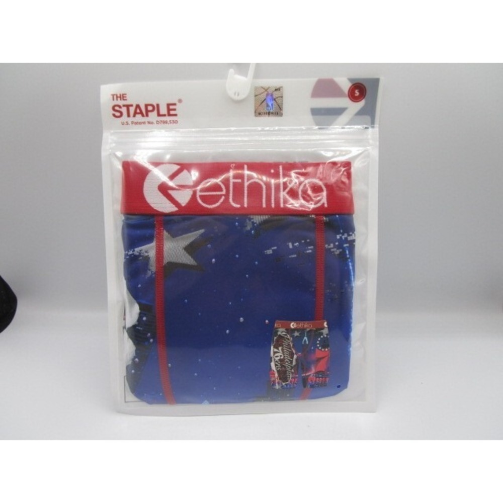 Ethika The Staple NBA Philadelphia 76ers Men's Small 28-30 Underwear Boxer Brief